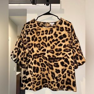 Leopard Print Top